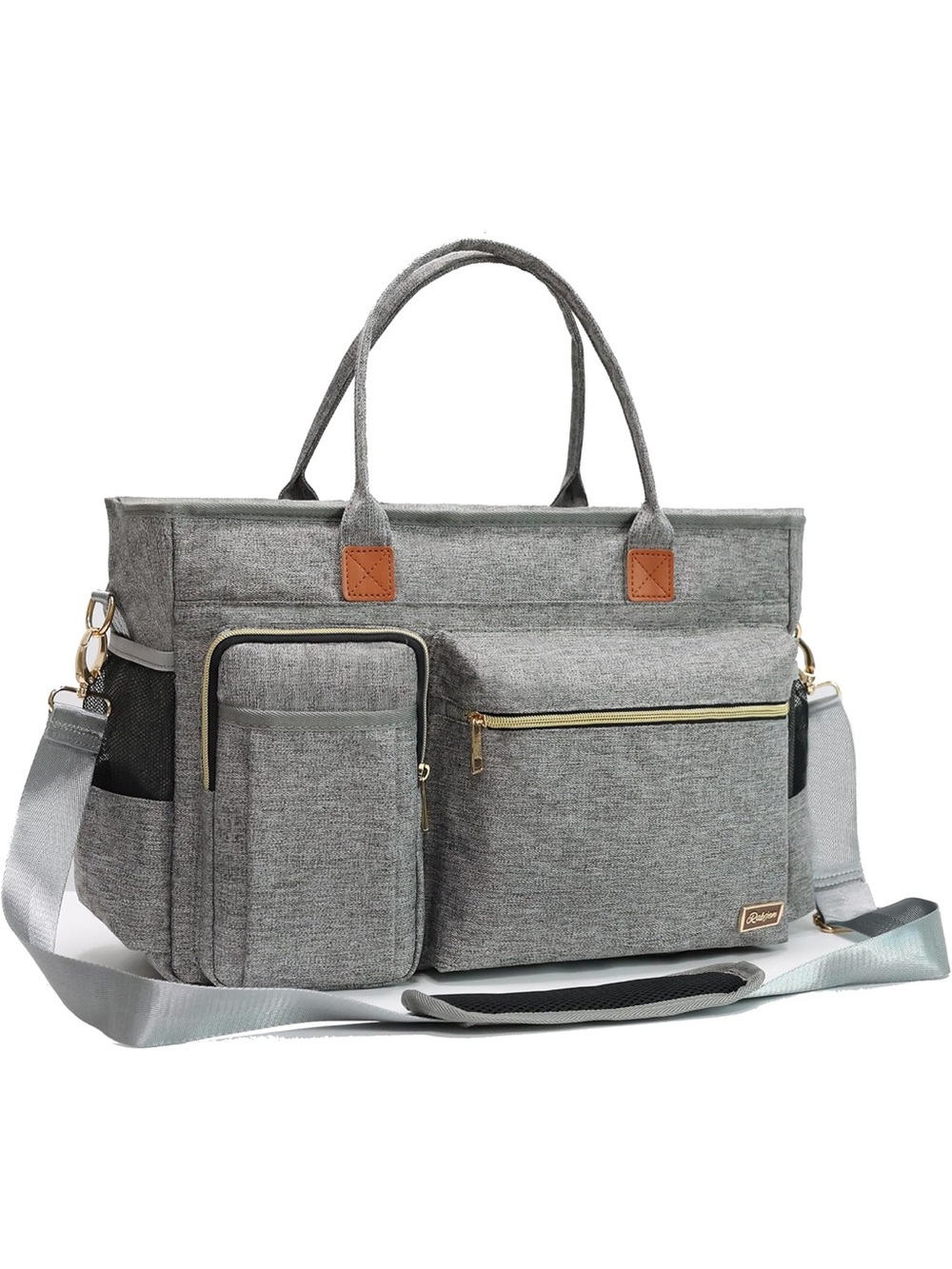 Rabjen Nurse Tote Bag for Work with Padded 15.6” Laptop Sleeve / Shoulder Bag